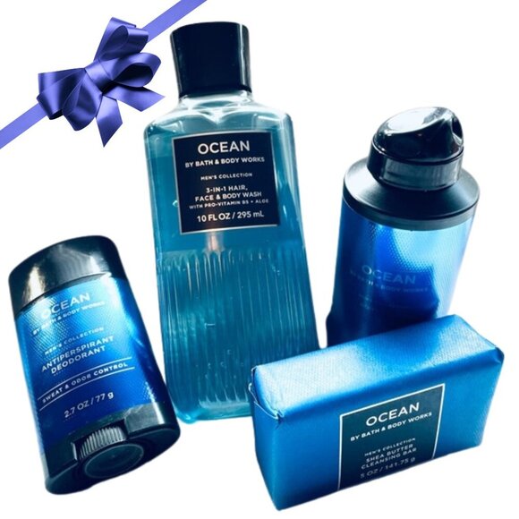 NWT Bath & Body Works Menβs Collection β Ocean π GIFT FOR HIM - Picture 1 of 5
